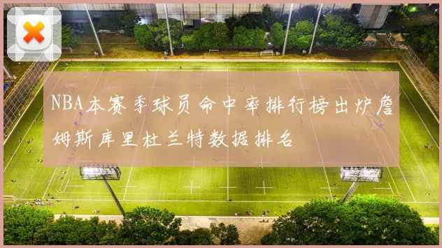 NBA本赛季球员命中率排行榜出炉詹姆斯库里杜兰特数据排名