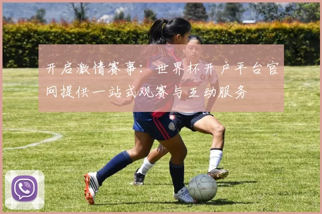开启激情赛事:世界杯开户平台官网提供一站式观赛与互动服务